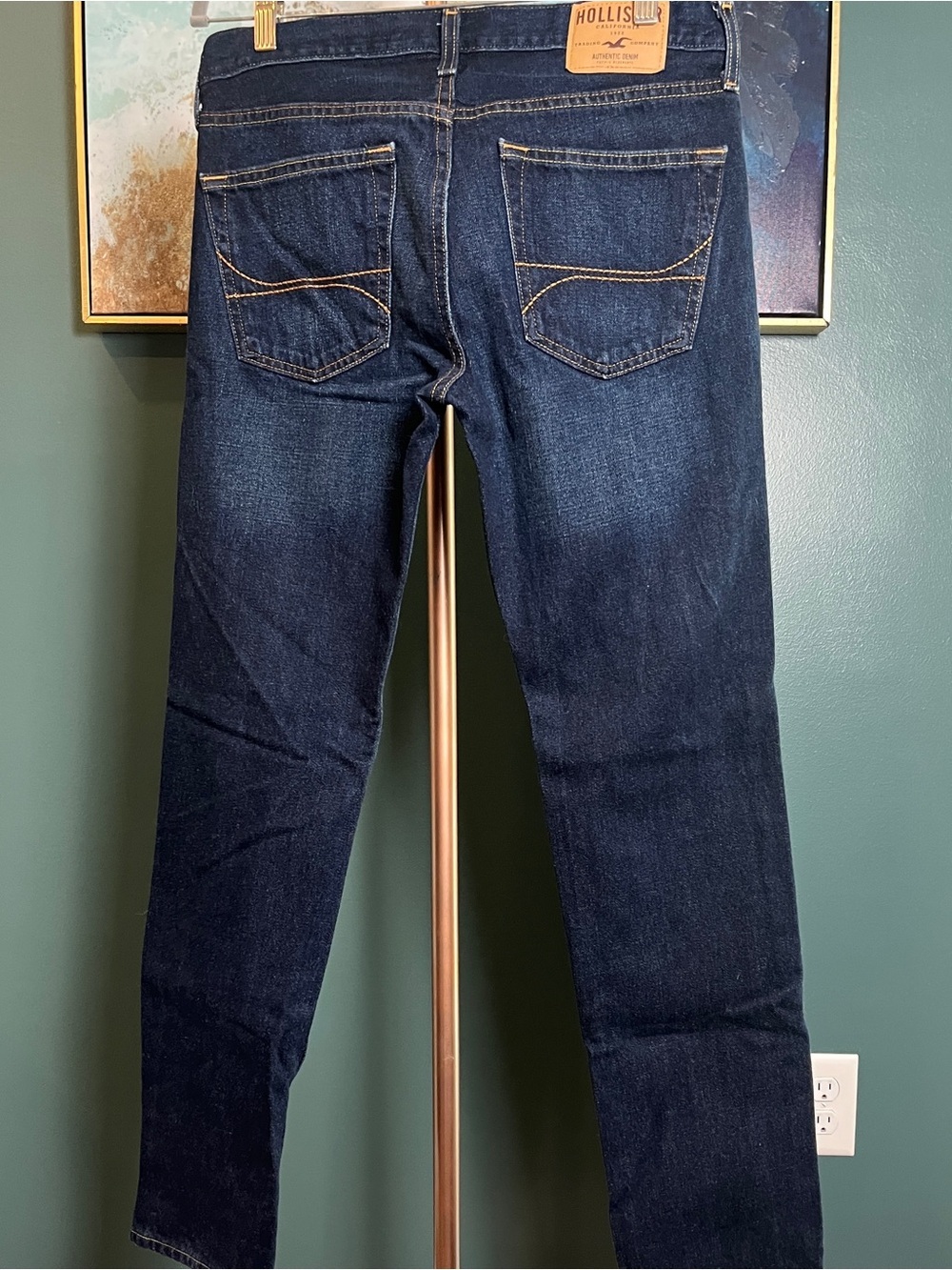 Vintage Hollister Y2K Dark Wash Jeans - Picture 3 of 7
